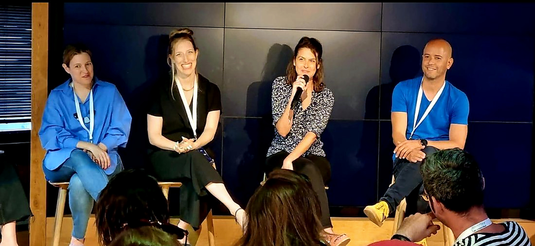 Adi speaking on the GO G-CMO members panel, From Local to Global